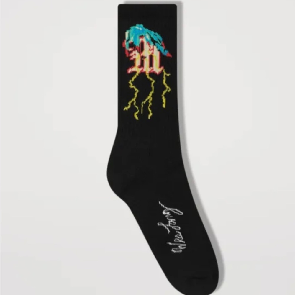 Amiri Wes Lang Halloween Socks One Size